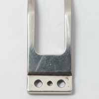 Plaque à aiguille en acier inoxydable de précision, pièces de rechange pour pied presseur de machines textiles
