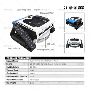 Cortacésped automático de giro cero más vendido con tecnología RTK autónoma para el cuidado del césped, motor de 2 tiempos que proporciona una potencia eficiente - Product Image 2