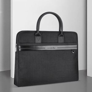 Factory Price Modern Style Travel Laptop Bag 15.6 Inches Durable Waterproof PU Leather Business <b>Briefcase</b> for Men Storage Files - Product Image 1