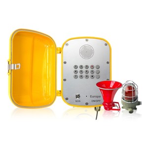 Sistema di Interfono Industriale Impermeabile Antideflagrante, <span class=keywords><strong>Telefono</strong></span> SIP con Kit di Allarme per Raffinerie di Petrolio e Impianti Chimici - Product Image 1