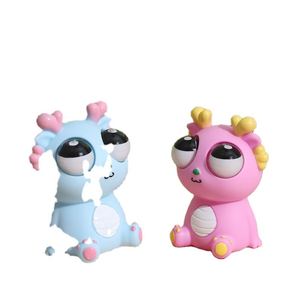 Jouets de décompression explosifs, jouets à presser Dragon aux yeux éclatants, jouets créatifs de décompression pour enfants, poupées de dessin animé pour la décompression - Product Image 3