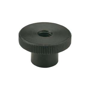Ganter Griff HEIGHT knurled NUT DIN 466 D1 M 4 mm D2 16 mm เหล็กขัดเงา - Product Image 1