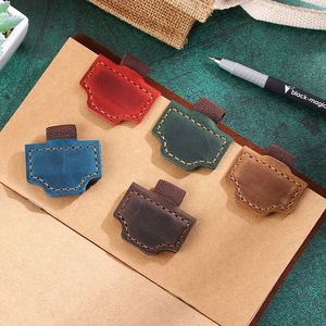 Vintage <b>Bookmark</b> Enhanced Magnetism Clip Magnetic Page Divider Pen Holder Laser Engraving Logo - Product Image 1