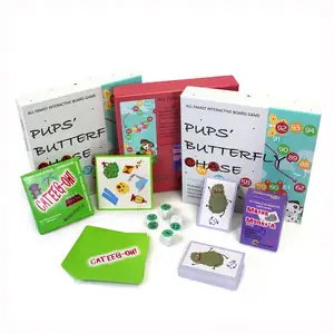OEM Impressão Travel Game Board Dice Bridge Pontuação Bêbado Beber Cartão Game Box Xadrez Boardgame Adulto Personalizado Jogar Fun Board Games