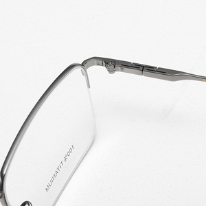 Shenzhen factory new feather titanium ultra-light <b>eyeglass</b> <b>frames</b> Business-grade titanium <b>eyeglass</b> - Product Image 3