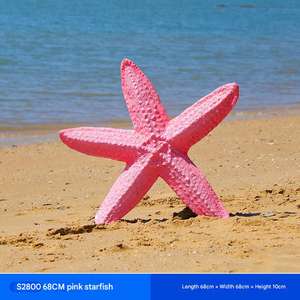 งานประดิษฐ์ทำจากเรซินเปลือกหอยรูปปลาดาวสำหรับตกแต่งผนังบ้านตกแต่งตู้ปลา - Product Image 4