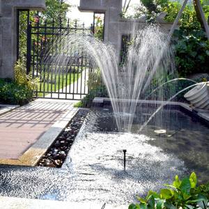 <span class=keywords><strong>Pompe</strong></span> <span class=keywords><strong>à</strong></span> eau submersible solaire DC sans balais 17V/15W avec télécommande, design optimisé pour jardin, piscine et étang (Dropshipping) - Product Image 5