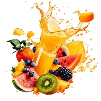 Cyprina Voedzame Tropische Fruit- en Groentesapconcentraat, 100% Puur, 1L Doosverpakking, Zonder Toegevoegde Suiker, Verfrissend