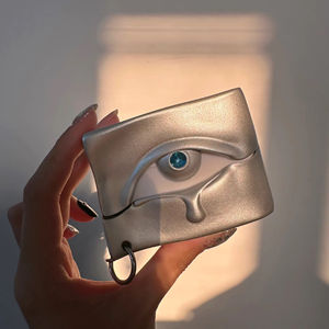 Estuche para Auriculares con Diseño de Ojo Turco Impreso en 3D para <span class=keywords><strong>AirPods</strong></span> <span class=keywords><strong>Pro</strong></span>, Modelo Universal, Carcasa Creativa para Auriculares Bluetooth, Regalo - Product Image 1