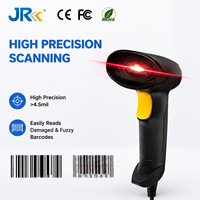Escáner de Código de Barras Compacto JR C997H 1D con Cable, Sensor CCD 1500, Lector de Códigos de Barras USB Plug and Play, Imager Portátil para Logística