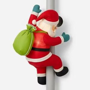 Professional Manufacturer Customized 10m Inflatable Santa Claus Mascot for Grand Opening Christmas Advertising Event Display - Product Image 6