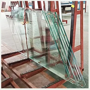 Helder Gehard Gehard Geprofileerde Onregelmatige Gewoon Glas Panel 4Mm 5Mm 6Mm 8Mm 10Mm 12Mm 15Mm Dikke Prijs Kosten Per Vierkante Meter