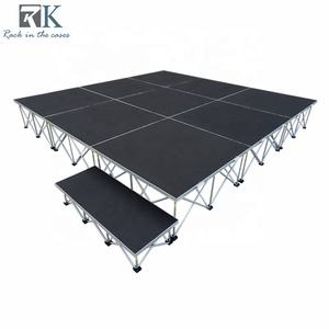 Escenario Portátil Plegable de Aluminio para Eventos al Aire Libre, Plataforma de Conciertos con Gran Capacidad de Carga - Product Image 1