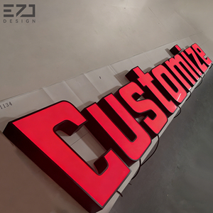 Insegna Luminosa Personalizzata con <span class=keywords><strong>Font</strong></span>, Logo per Esterni, Segnaletica Resistente alle Intemperie per Branding di Negozi, a Risparmio Energetico e di Lunga Durata - Product Image 3