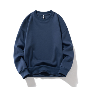 Sudadera de Cuello Redondo Extra Grande de Poliéster y Algodón para Hombre, Logotipo Personalizable, Transpirable y con Diseño de Corte Largo - Product Image 3