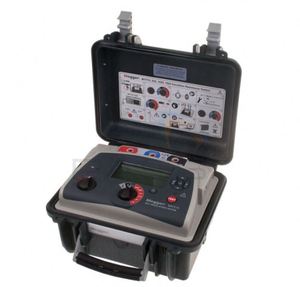 เครื่องทดสอบความต้านทานฉนวน MIT515 พร้อมจอ LCD คู่ รองรับแรงดันสูงสุด 5000V รับประกัน 1 ปี ช่วงกระแส 0.01nA-6mA - Product Image 1