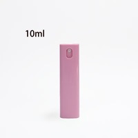 En stock, vente en gros, flacon pulvérisateur de parfum rechargeable pas cher, 10 ml, flacon pulvérisateur en plastique pour alcool