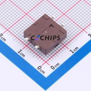 TSX12352-058D533DH-R0700 Tactile <b>Switch</b> SMD-4P,11.7x11.5mm <b>Switch</b> Single Pole Single Throw Round Button 2.8N 11.7mm - Product Image 2