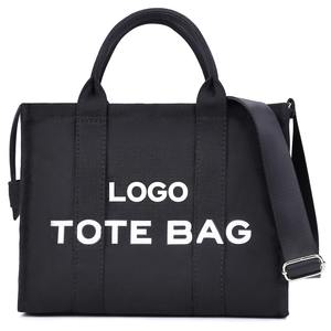 Оптовая продажа: вместительная холщовая сумка-тоут с прочной металлической молнией, настраиваемый размер, экологичная сумка для покупок, для подарков или повседневного использования - Product Image 1