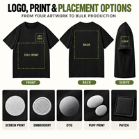 Fabricant de T-shirts vierges en gros 100% coton unisexe, impression de logo sous marque privée, fournisseur en gros OEM ODM pour marques de mode