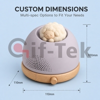 Mignonne figurine de mouton NFC, haut-parleur interactif, lecteur audio pour enfants, raconteur d'histoires, boîte à musique, base en bois OEM, machine sonore