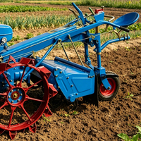 Nuevo Modelo 222, Rotocultivador de 70 cm para Tractor de 10-12 HP |   Cultivador de Cadena con Caja de Engranajes de Montaje Directo y Cuchillas IT