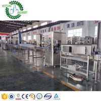 Qualité de fabrication professionnelle garantie ensemble complet industriel A à Z machine de remplissage de boissons froides de bouteilles en verre PET