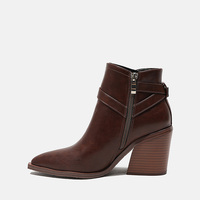 Nouveauté 2023 Chaussures décontractées pour femmes Bottines à talon compensé à boucle Bottines à talon pour femmes Bottines à talon