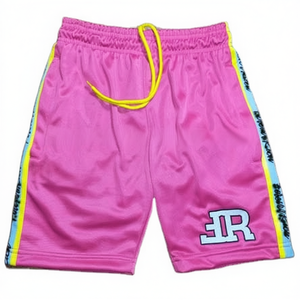 Chándal de nailon ligero con cremallera personalizado para hombre, conjunto de dos piezas de pantalones cortos de poliéster de verano holgados en blanco - Product Image 1