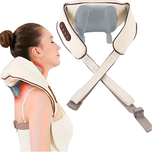 Bester Preis Faltbarer Rhombischer Muskelmassagegerät aus EVA-Material Knetender Nacken-Schulter-Massage-Schal mit Zeitsteuerung OEM/ODM - Product Image 1