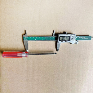 Tournevis Phillips rayé, 1 pièce, magnétique, isolé, chromé, outil de bricolage - Product Image 1