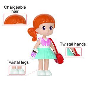 Jouets coiffeuse pour enfants, 20 pièces, ensemble de jouets de maison de jeu pour enfants, <span class=keywords><strong>jouet</strong></span> de simulation intelligent, cadeau pour filles, Offre Spéciale - Product Image 3