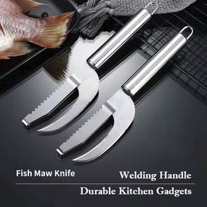 Outil <span class=keywords><strong>de</strong></span> cuisine 3 en 1 en acier inoxydable pour enlever les écailles <span class=keywords><strong>de</strong></span> poisson, grattoir <span class=keywords><strong>à</strong></span> filet, outils pour <span class=keywords><strong>fruits</strong></span> <span class=keywords><strong>de</strong></span> <span class=keywords><strong>mer</strong></span> en métal, y compris des pinces <span class=keywords><strong>à</strong></span> arêtes <span class=keywords><strong>de</strong></span> poisson - Product Image 3