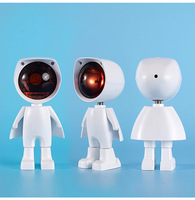 Veilleuses astronautes Robot rechargeable Lampe de coucher de soleil pour enfants Projecteur de chevet Mini lampe de table pour enfants