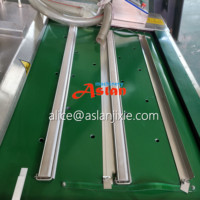 Machine de scellage sous vide pour sacs plastiques de maïs frais / Machine d'emballage continu sous vide pour maïs avec certificat CE