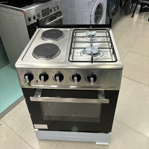 <span class=keywords><strong>Cuisinière</strong></span> à 4 brûleurs, 2 <span class=keywords><strong>gaz</strong></span> et 2 <span class=keywords><strong>électrique</strong></span>s, de haute qualité, équipée d'un <span class=keywords><strong>four</strong></span> de 80 L, allumage automatique, acier inoxydable, cuisine indépendante - Product Image 5