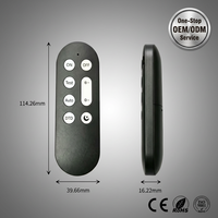 TVSNARP WRT8108 Télécommande sans fil universelle pour éclairage LED de plafond, systèmes audio, décodeurs, chauffage électrique (315-433