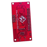 Zéro retard contrôleur de jeu de combat Joystick Board Raspberry PC pour PS3 Switch Android USB encodeur bricolage japonais anglais plastique