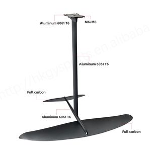 F11แผ่นฟอยล์ปีกคาร์บอนแบบสมบูรณ์แผ่นไม้พายสำหรับกีฬาทางน้ำไม้กระดานไฮโดรฟอยล์สำหรับนักเดินระดับ - Product Image 2