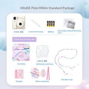 <strong>Instax</strong> Mini SE Instant Camera Classic Analog Snapshot Cam Bulk Entry Level <strong>Film</strong> Gear for Events - Product Image 3