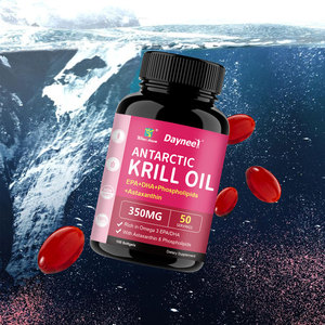 Wins Town Antarctic Krill Oil Softgels Omégas 3 DHA Softgels Astaxanthine 1000mg Krill Oil Soft Gels Capsules - Product Image 4
