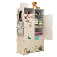 Armoire Rectangulaire Simple et Moderne, Minimaliste, en Plastique, pour Jouets, Articles Divers, Rangement, Grand Casier, Organisateur de Couettes