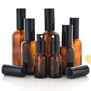 Di alta qualità crema cosmetica viaggio olio essenziale di emulsione 10ml 20ml 30ml 50ml <span class=keywords><strong>ambra</strong></span> vetro per la cura della pelle flacone Spray - Product Image 2