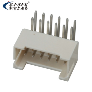 Pengganti JST Molex 2.0mm Pitch konektor R/A DIP baris ganda dengan kunci jenis kawat untuk papan konektor - Product Image 2