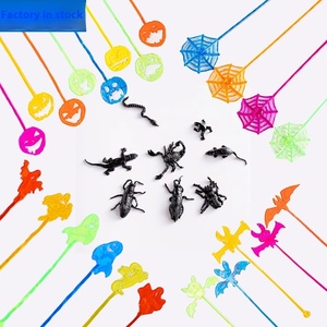 Juguete de Mano Elástico Creativo de Halloween con Telaraña, Calabaza y Fantasma, para Escalar Paredes, para Niños, Retráctil y Pegajoso, Transfronterizo - Product Image 1