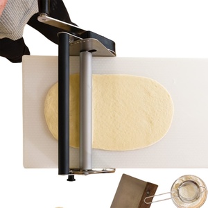 Laminoir à pâte professionnel de comptoir pour pizza et croissants, petit équipement de boulangerie commerciale, pour usage domestique, pour la pâte à feuilleter et la pâte à pain - Product Image 5