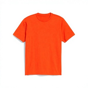 Camiseta de algodón de manga corta con cuello redondo para hombre, colores personalizados, múltiples tallas, estilo casual, regular y oversized. - Product Image 1