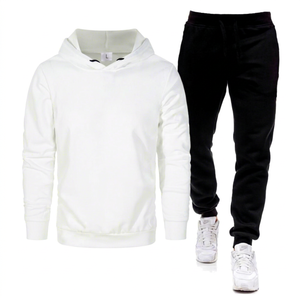 Nueva Llegada Conjuntos Deportivos con Capucha Unisex XXL, Logotipo con Impresión Digital Personalizada, Antiestático, 100% Algodón, Cómodo, Suave y Transpirable - Product Image 1