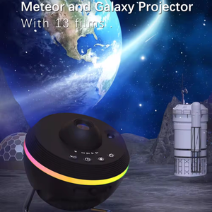 Galaxy Projector, 13 in 1 Meteor Planetarium Star Projector, Starry <strong>Indoor</strong> Bedroom Night <strong>Lighting</strong> <strong>With</strong> <strong>Timer</strong> - Product Image 2