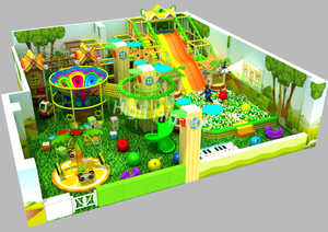 Parque Infantil Interior Personalizado Ecológico con Temática de Jungla para Niños, Fabricante de Juegos Infantiles, Diseño Gratuito - Product Image 2